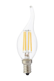 6W 6400K Beyaz Flame LED Ampul