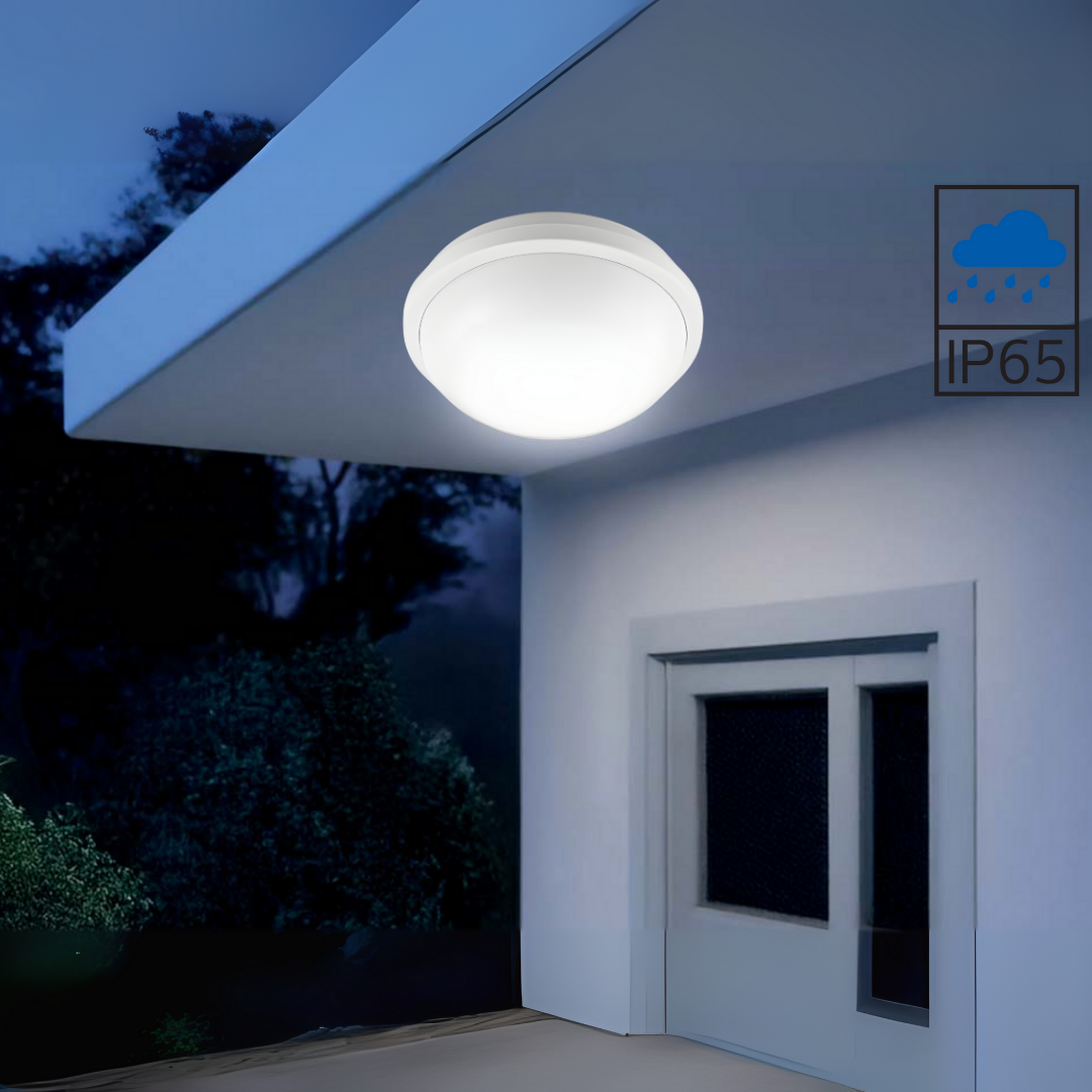 Artos 15W Beyaz Nemliyer Led Armatür 6400K Beyaz Işık
