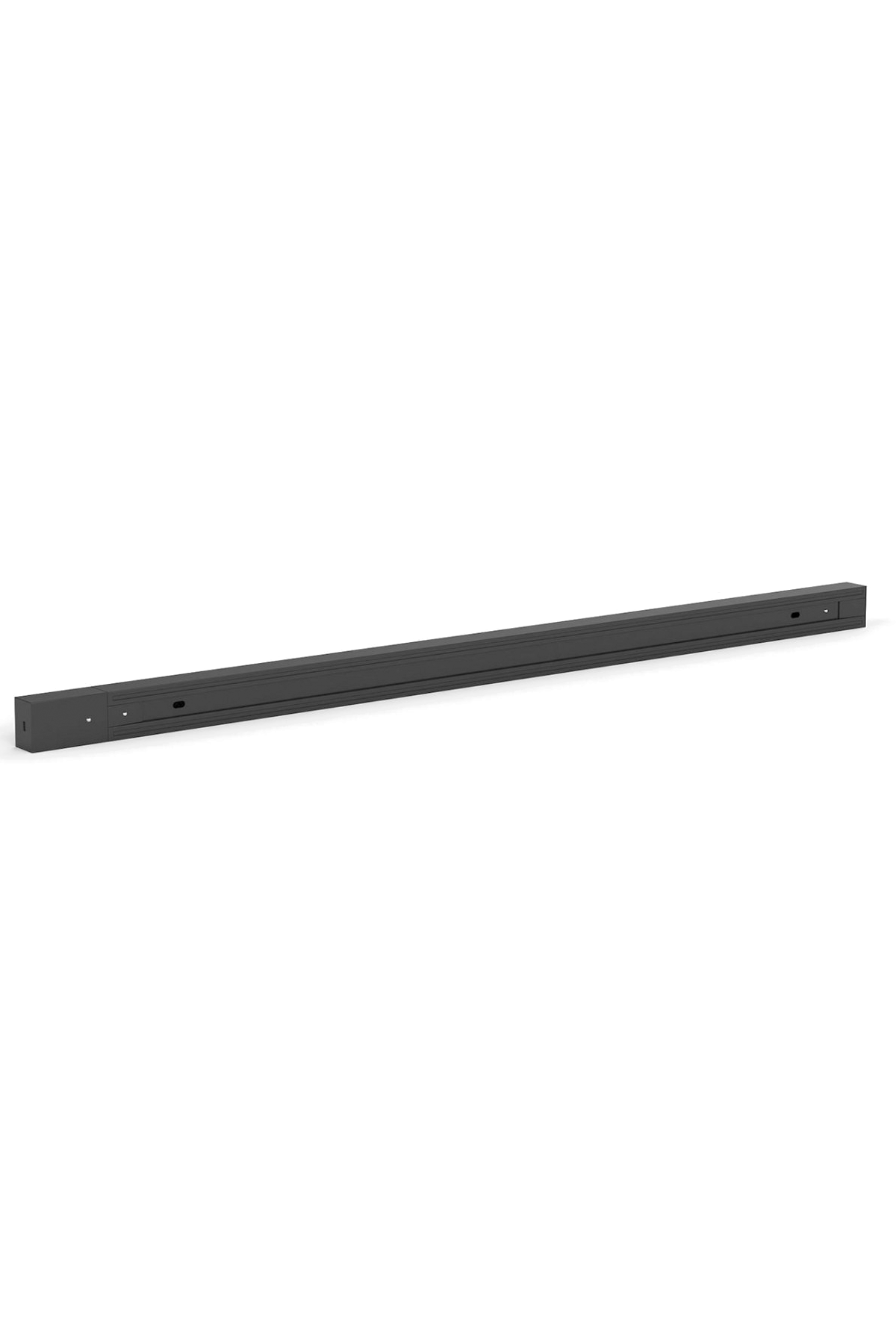 2 Metre Siyah Gövde Alüminyum Ray