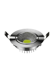 5W Mat Krom Gövde 6400K Beyaz COB LED Spot