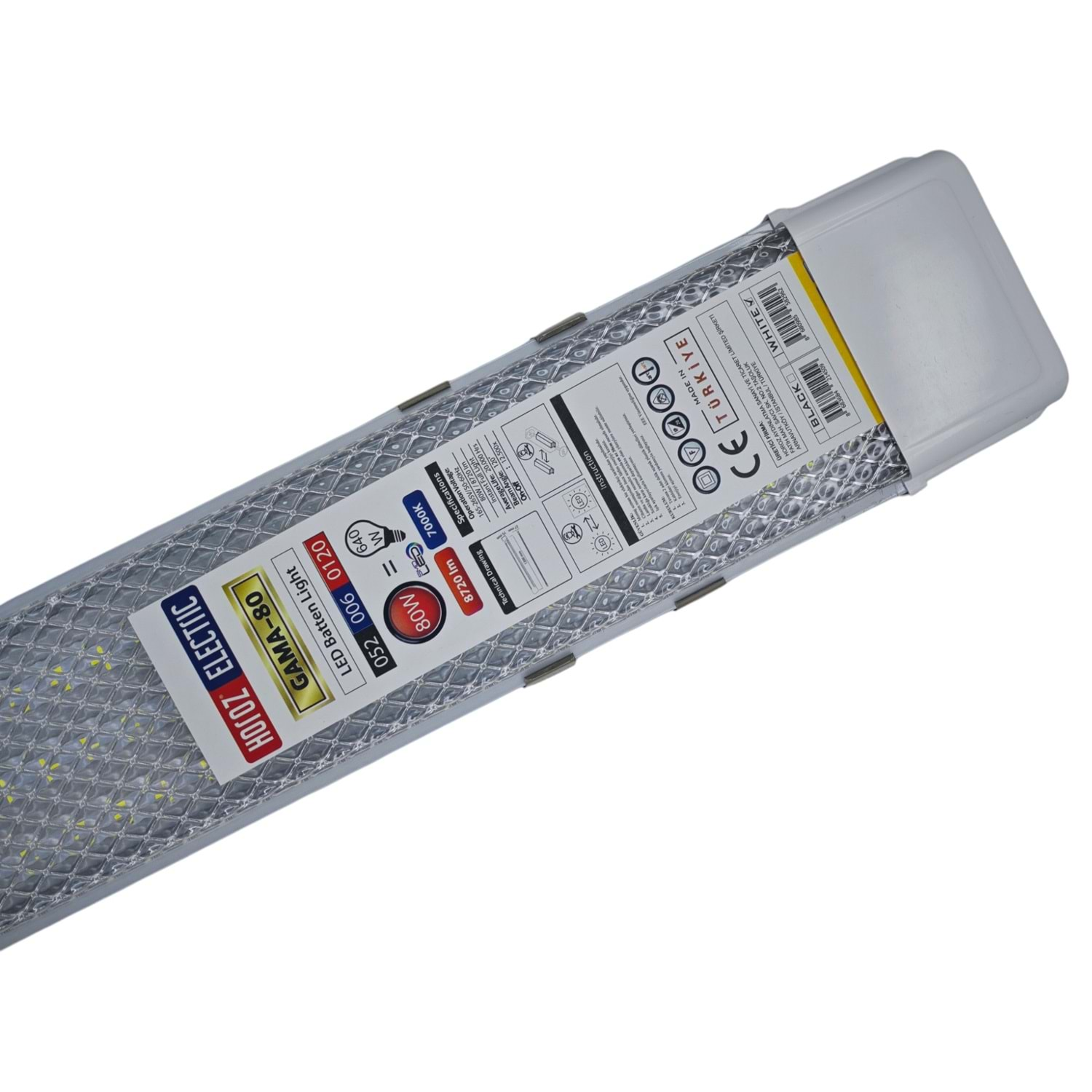 Gama 120 CM Led Bant Armatür 40W 7000K Beyaz Işık