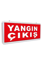 3W LEDli Şarjlı Exit Acil Yangın Çıkış Tabelası