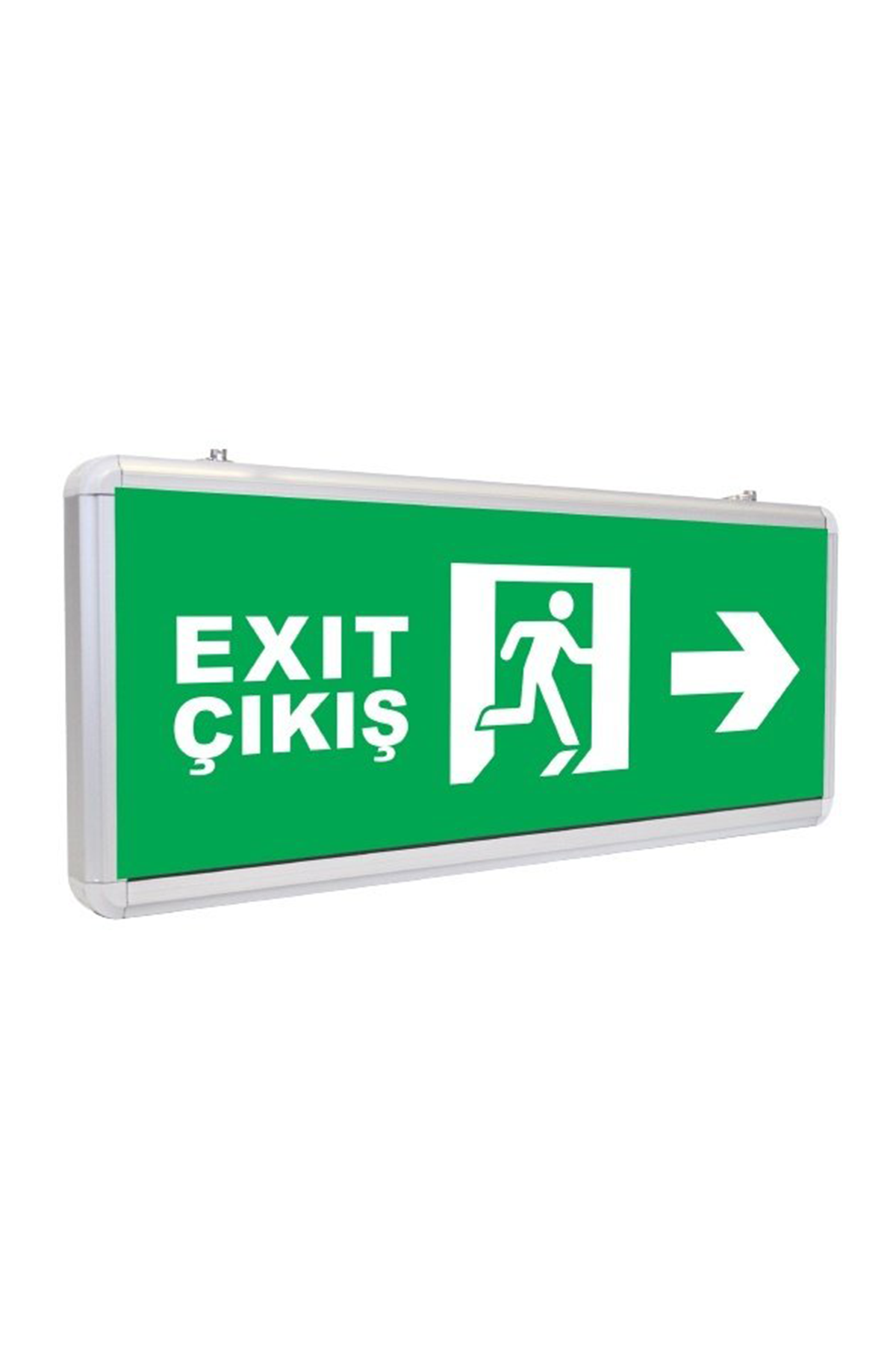 3W LEDli Şarjlı Exit Sağ Çıkış Tabelası
