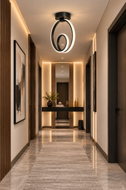 Orjin Siyah Tekli Plafonyer Led Beyaz Işık Ultra Ledli Salon Mutfak Oda Hol Ledli Avize