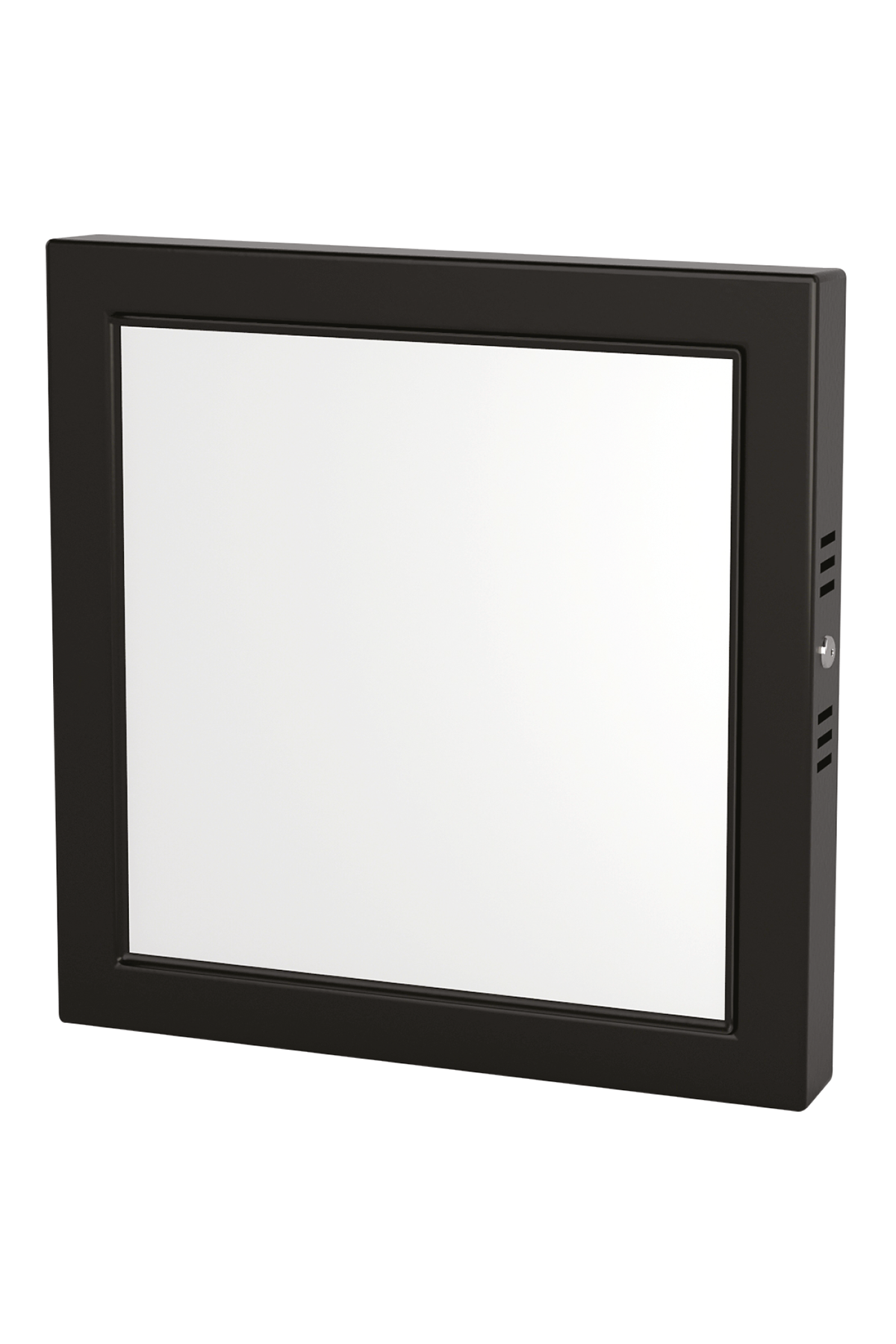 18W Siyah Gövde 3200K Sarı Işık Sıva Üstü Kare LED Panel