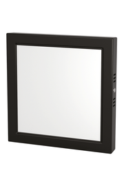 18W Siyah Gövde 3200K Sarı Işık Sıva Üstü Kare LED Panel