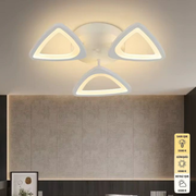 Hope Beyaz Plafonyer Modern 3 Renk Ledli Avize