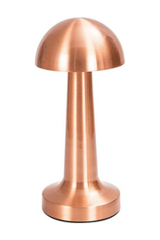 2W Şarjlı Rose Gold 3 Renk Mantar Masa Lambası Dimlenebilir
