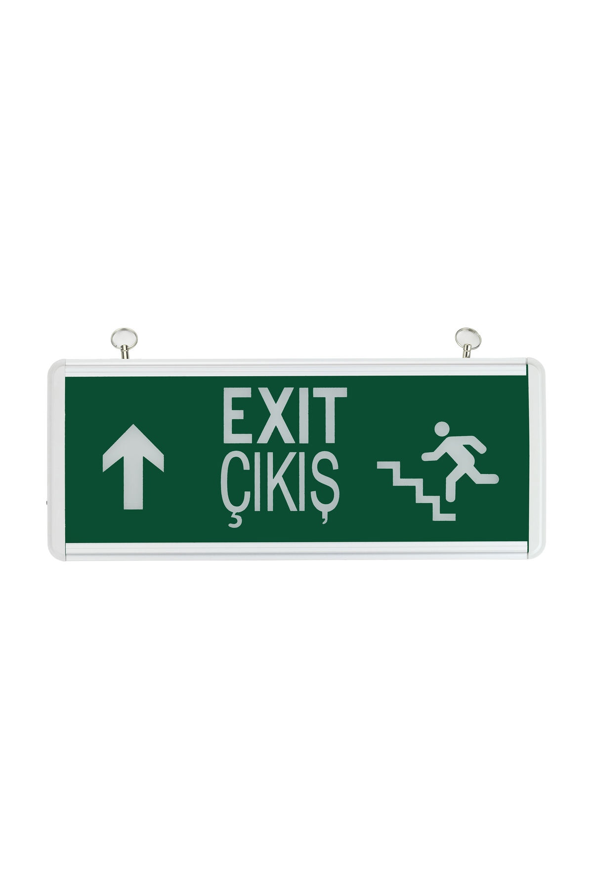 3W LED’li Şarjlı Exit Yukarı Çıkış Tabelası