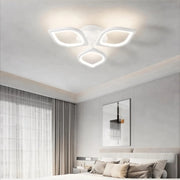 MS53005-3  Modern 3 Renk Ledli Plafonyer Beyaz Lüks 3'Lü Ledli Avize