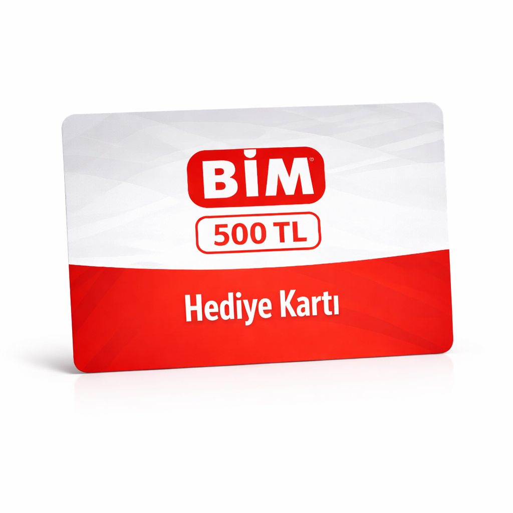 500 TL Bim Hediye Kartı