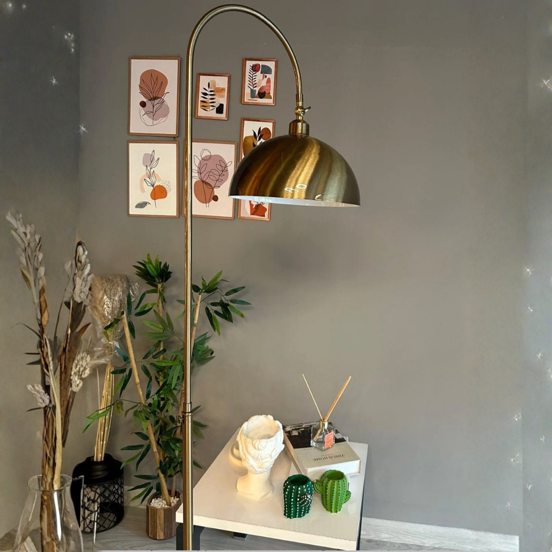 Banda Eskitme Hareketli Başlık Modern Dekoratif Metal Lambader