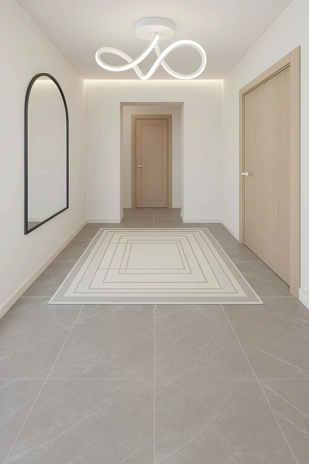 Casabella Modern Beyaz Plafonyer Ultra Power Beyaz Ledli Avize