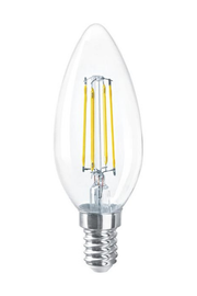 6W 3000K Sarı Candle LED Ampul