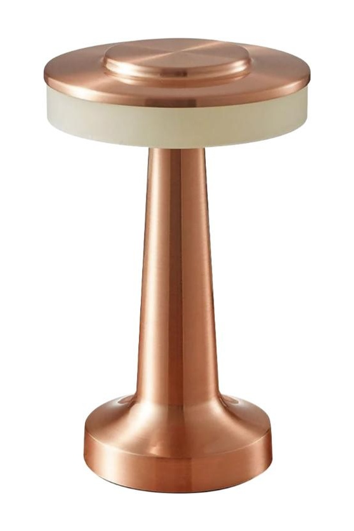 2W Şarjlı Rose Gold 3 Renk Masa Lambası Dimlenebilir