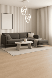 Trend 2'Li Beyaz Sarkık Power Beyaz Ledli Avize Modern Led Avize