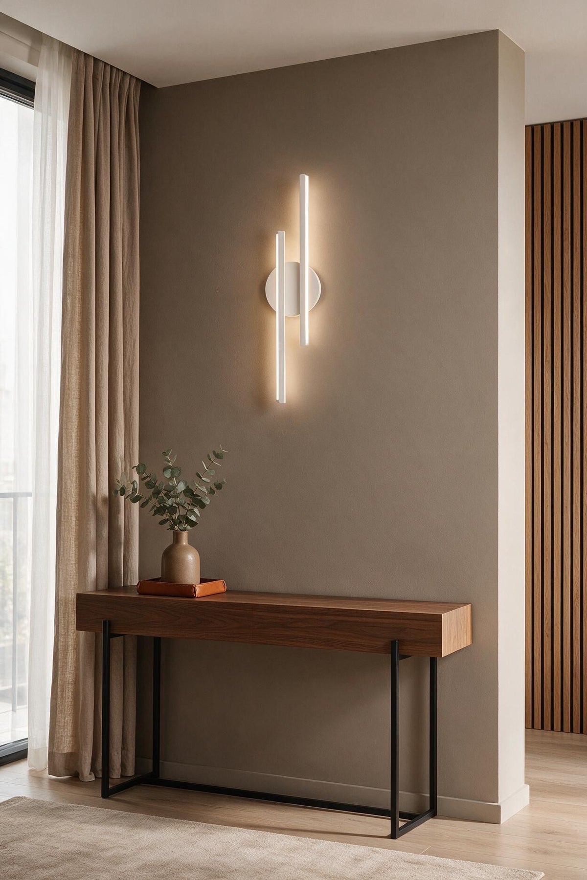 Ada Modern Beyaz Dekoratif Günışığı Ledli Aplik