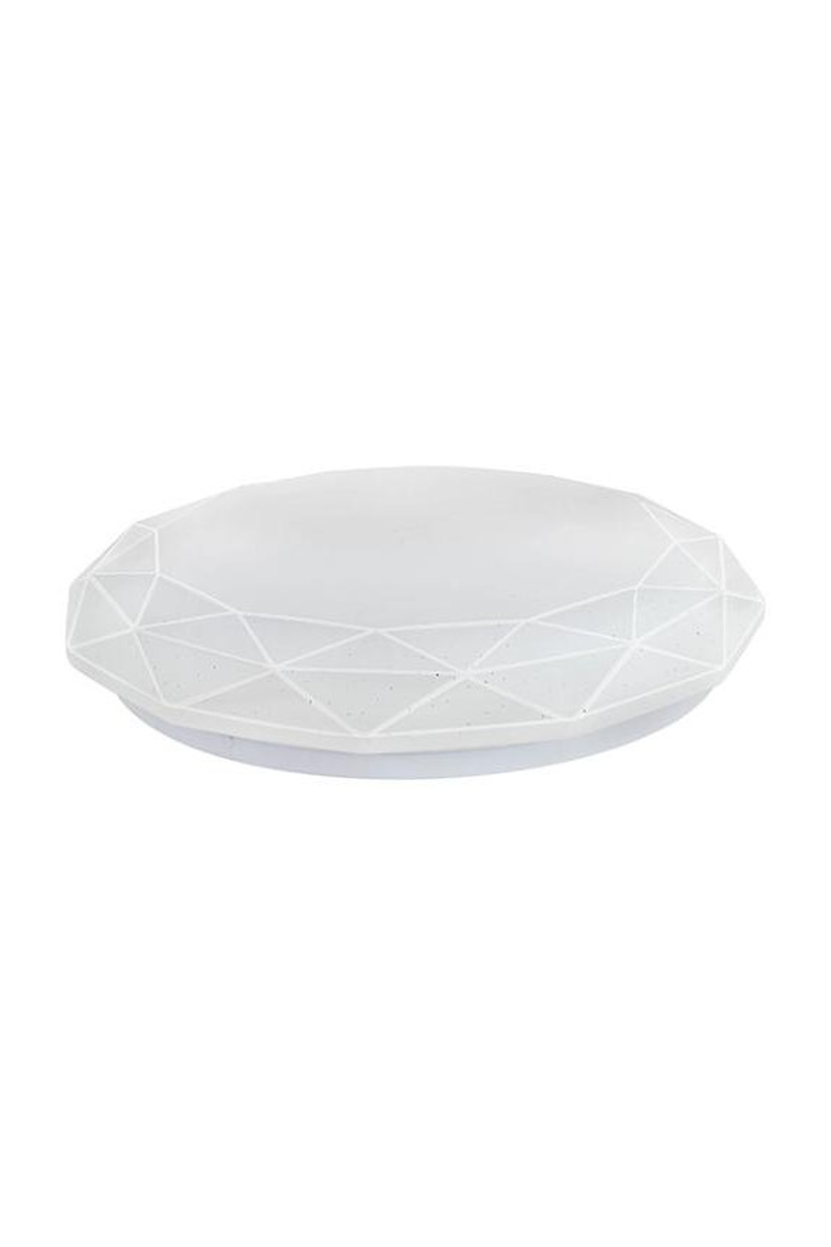 24W Beyaz Gövde 6400K Beyaz LED Dekoratif Tavan Lambası