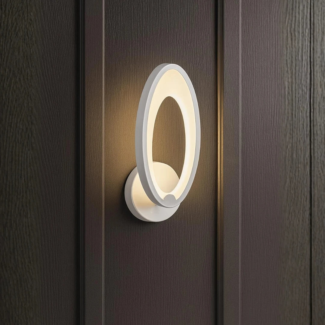MS31005-1 Beyaz Mimari 3 Renk Ledli Modern Aplik-Takım 2 Adet