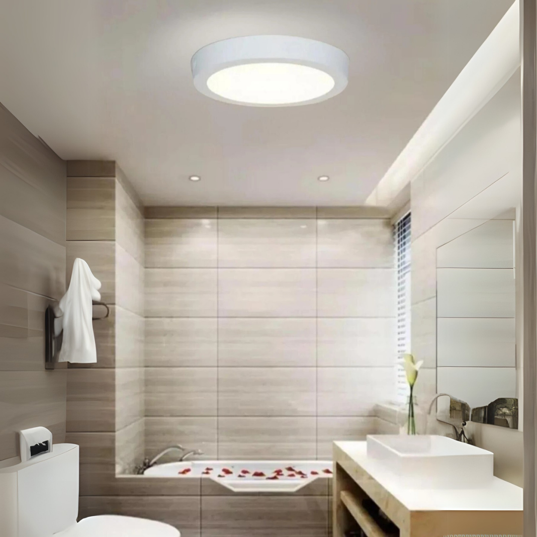Modern Ledli Avize Tavana Sıfır Led Avize Panel Light 6500k Beyaz Işık