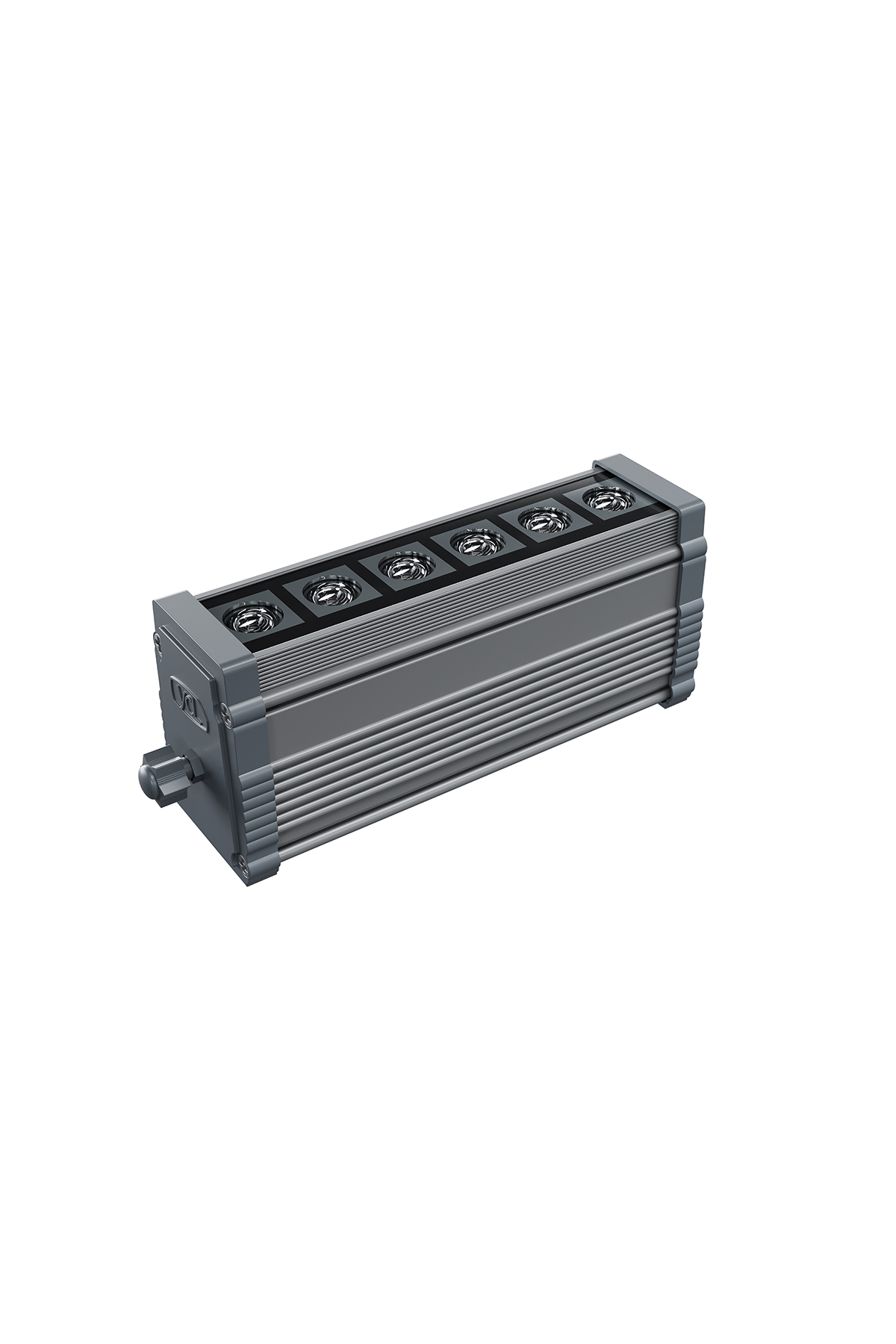 6X1W Gri Gövde RGB Buhar Önleyicili Wallwasher Armatür