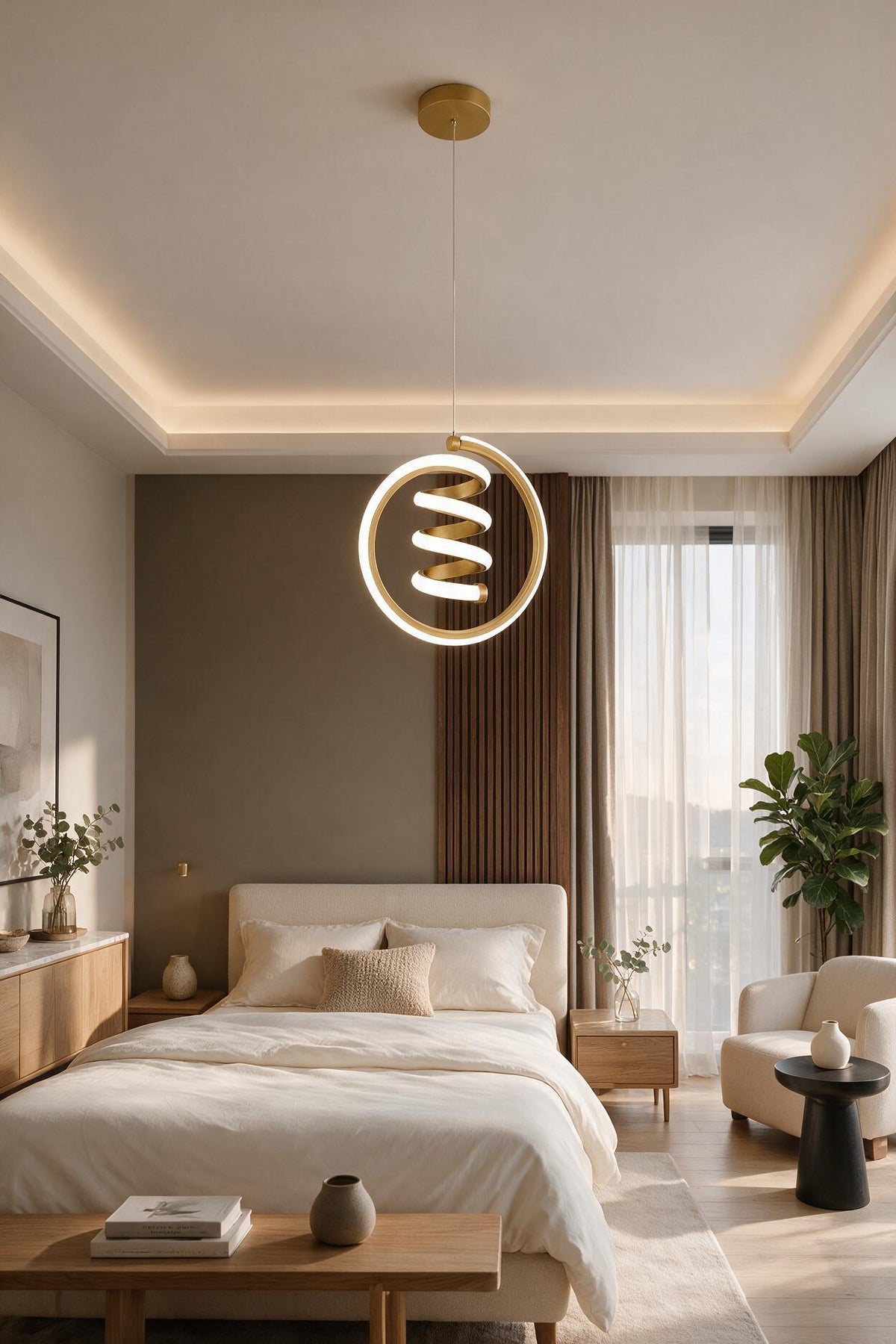 Venita Eskitme Tekli Sarkıt Led Günışığı Ultra Ledli Salon Mutfak Oda Hol Ledli Avize