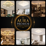 Aura Premium Düğün Paketi - Yeni Ev Aydınlatma Seti