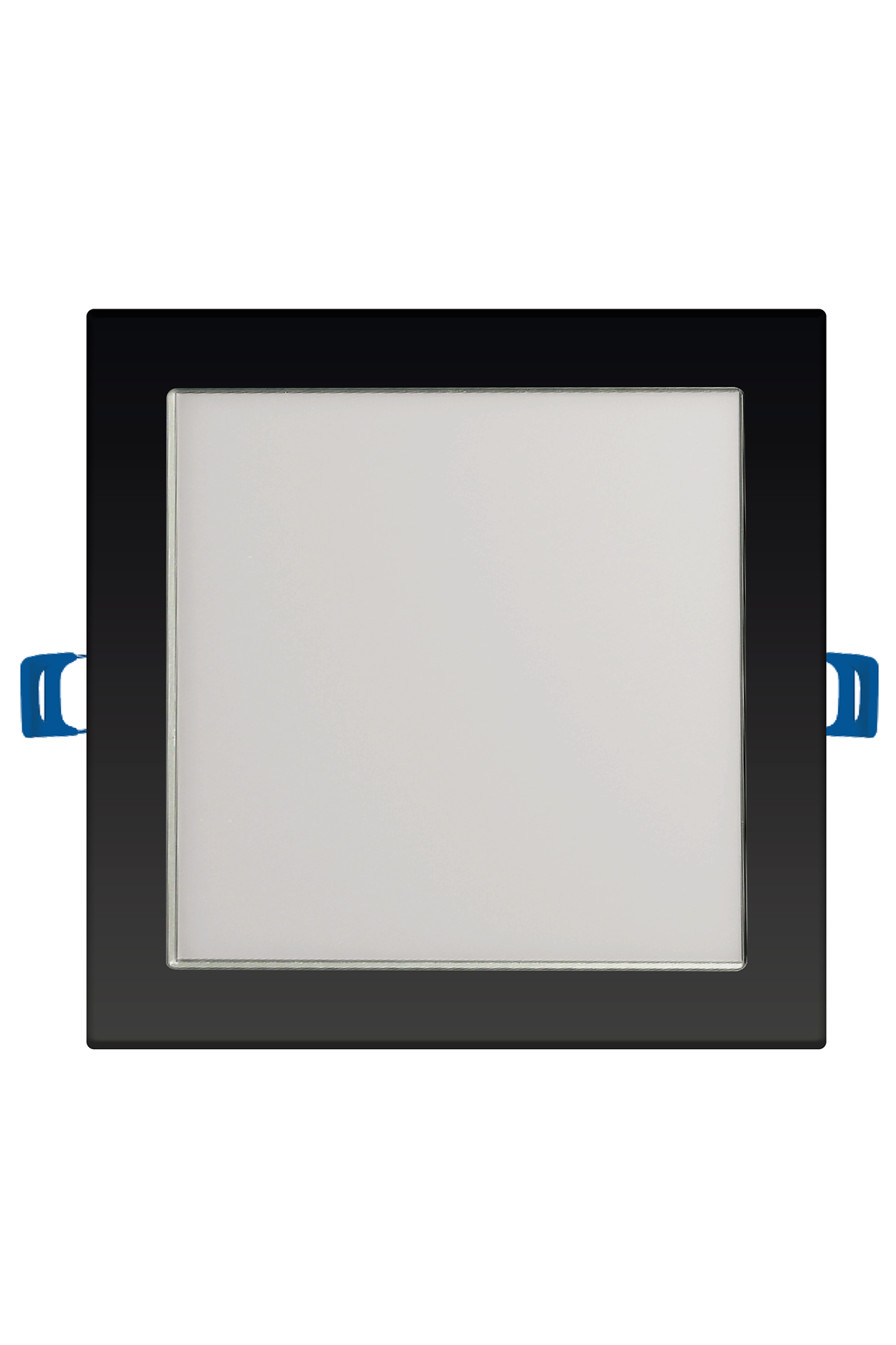 18W Siyah Gövde 3200K Sarı Işık Sıva Altı Kare LED Panel