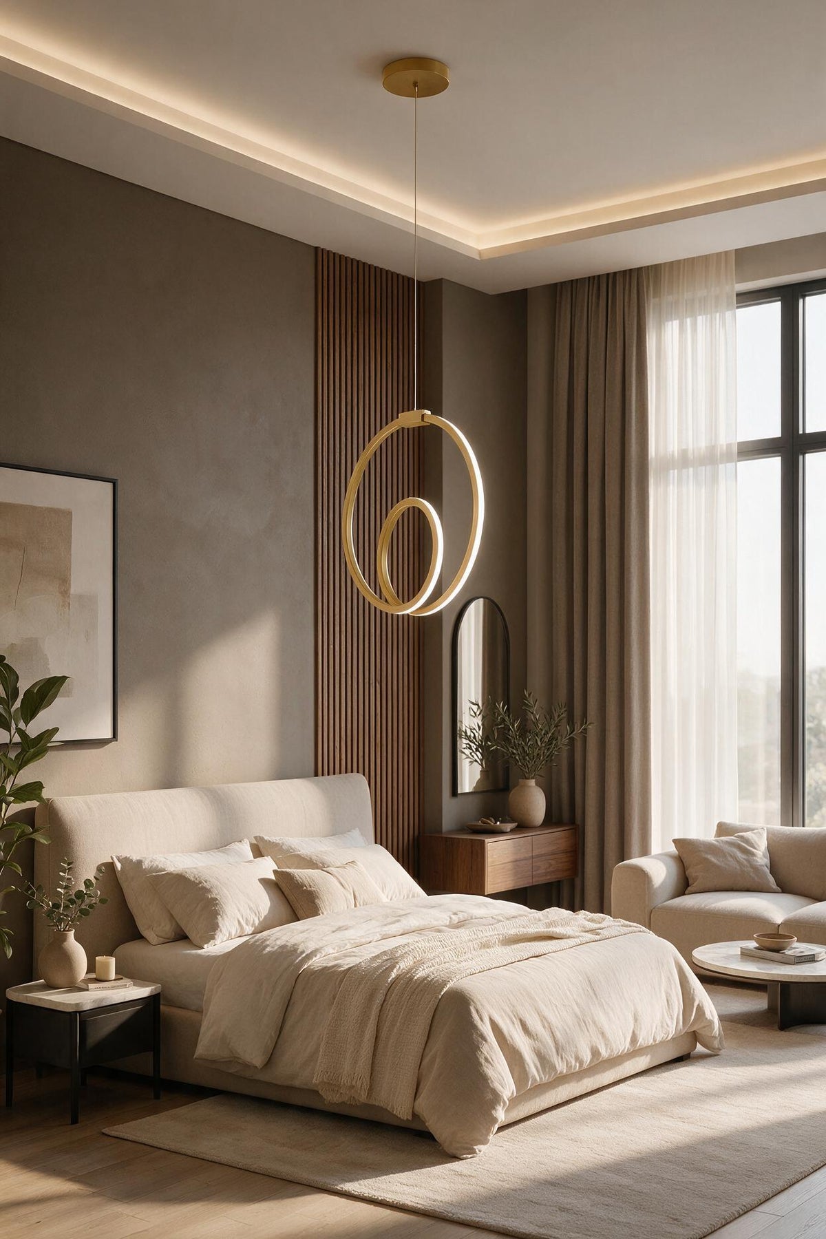Orjin Eskitme Tekli Sarkıt Led Beyaz Işık Ultra Ledli Salon Mutfak Oda Hol Ledli Avize