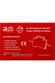 Elektrik Panosu Aerosol Otomatik Yangın Söndürme Cihazı