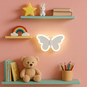 Butterfly Dekoratif 3 Renk Ledli Modern Ledli Aplik