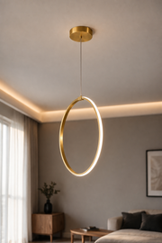 Rings Eskitme Tekli Sarkıt Led Günışığı Ultra Ledli Salon Mutfak Oda Hol Ledli Avize