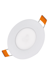 3W Beyaz Gövde 3200K Sarı Işık Sıva Altı Yuvarlak LED Panel