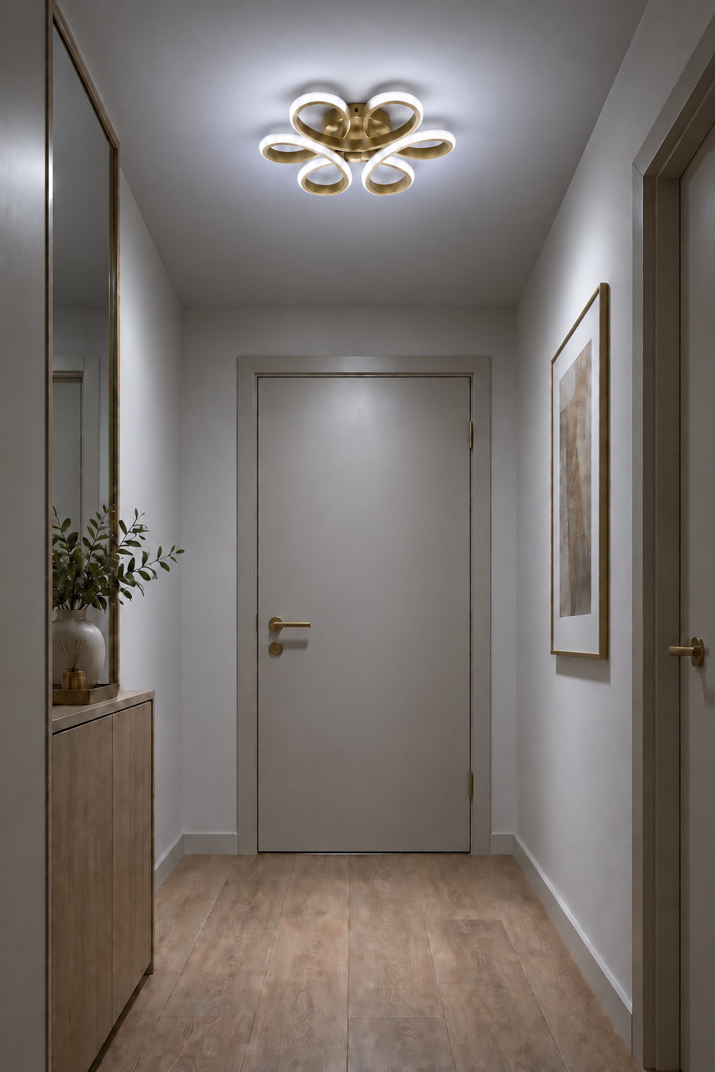 Style Eskitme Plafonyer Ultra Süper Beyaz Ledli Avize