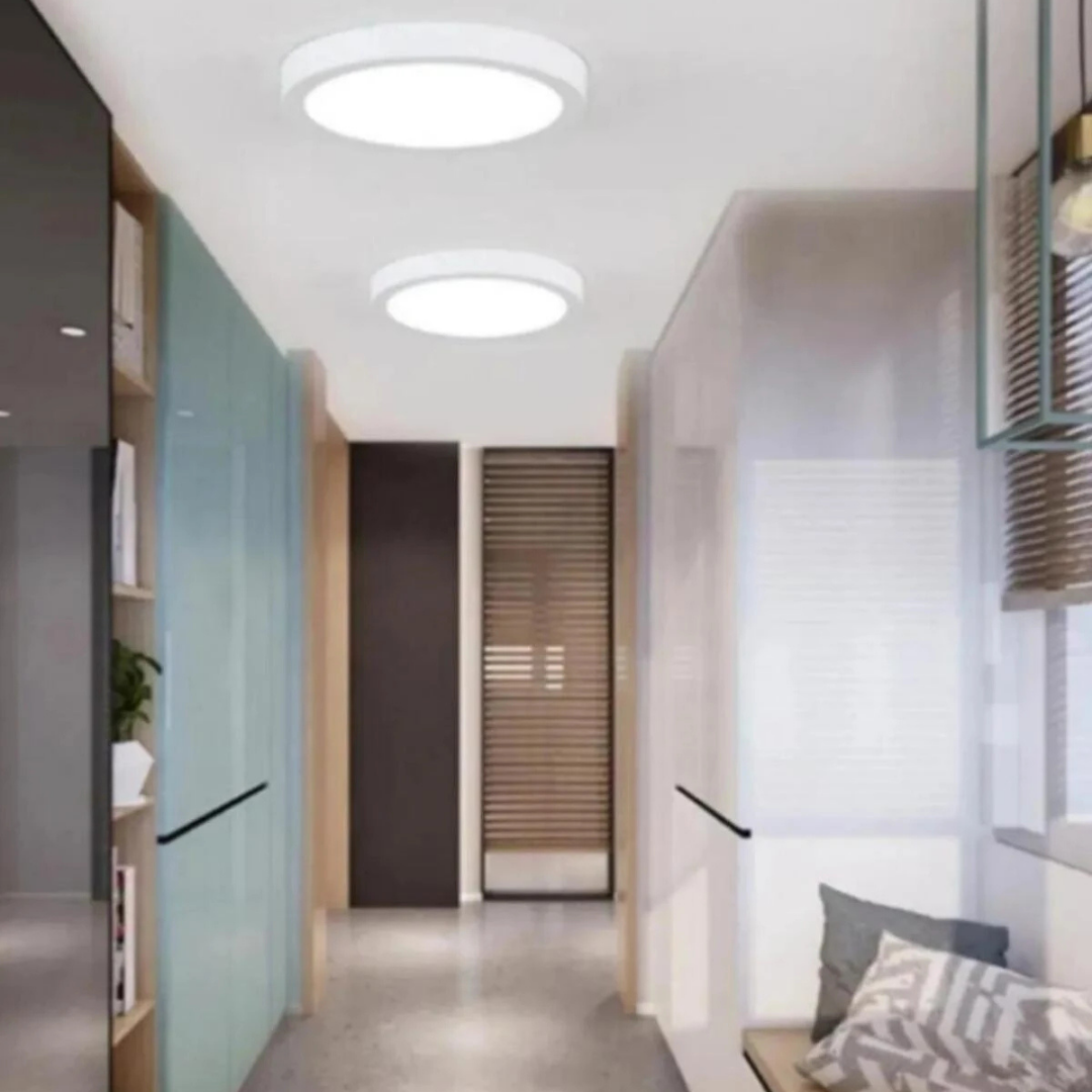 Modern Ledli Avize Tavana Sıfır Led Avize Panel Light 6500k Beyaz Işık