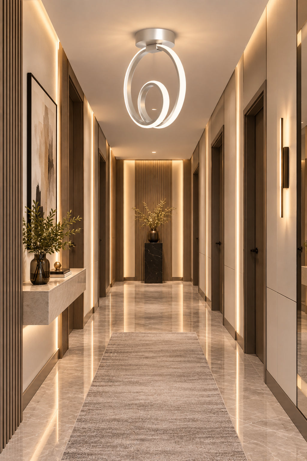 Orjin Gri Tekli Plafonyer Led Günışığı Ultra Ledli Salon Mutfak Oda Hol Ledli Avize