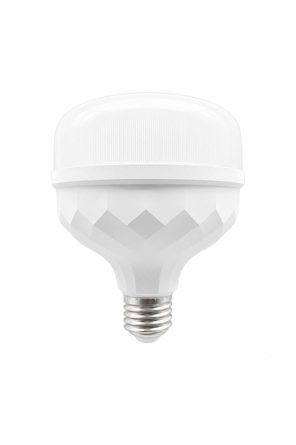 30W Beyaz Gövde Prizma Kapak 3200K Sarı LED Torch Crystal Ampul