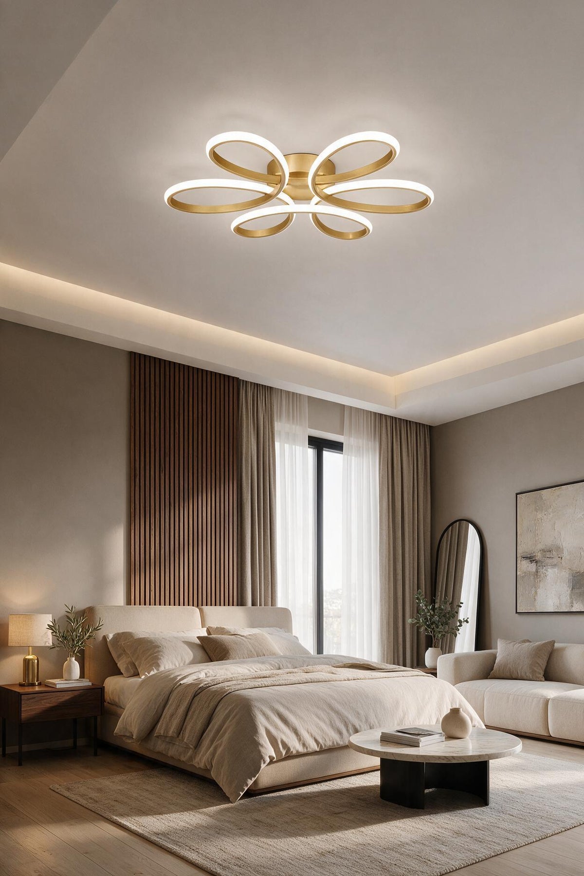 Linup Modern Eskitme Plafonyer Tavana Sıfır Beyaz Işık Salon Mutfak Yatak Odası Led Avize