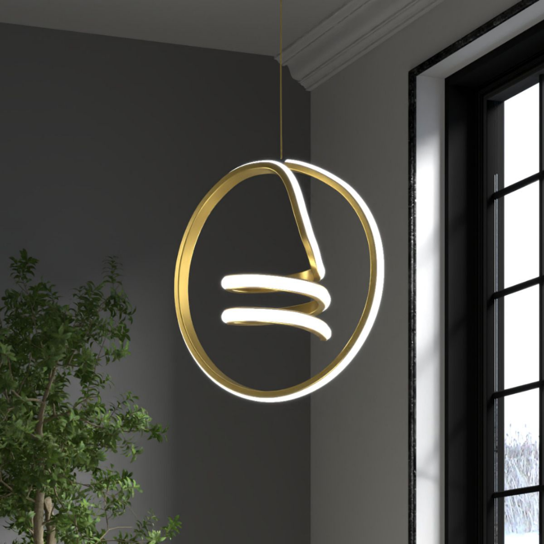 Venita Eskitme Tekli Sarkıt Led Beyaz Işık Ultra Ledli Salon Mutfak Oda Hol Ledli Avize
