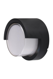 12W Siyah Fövde 4200K Günışığı LED Bahçe Armatür